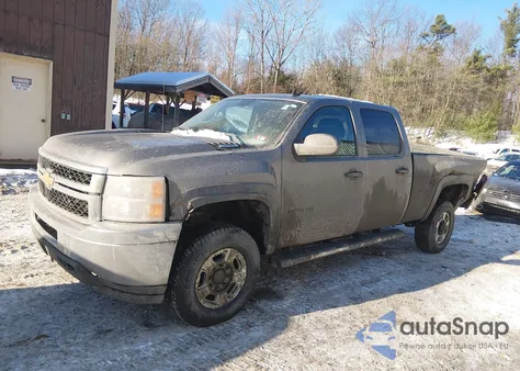 2013 Chevrolet Silverado 2500Hd Lt из США, поврежденный, VIN 1GC1KXCG2DF234028